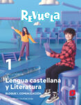 Portada de Lengua Castellana 1º ESO Proyecto Revuela Comunidad Valenciana Ed 2022
