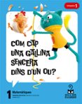 Portada de Projecte: Viatge al centre de la curiositat. Matemàtiques 1