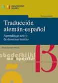 TRADUCCION ALEMAN-ESPAOL (3 ED.): APRENDIZAJE ACTIVO DE DESTREZAS BASICAS di GAMERO PEREZ, SILVIA 