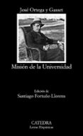 MISIN DE LA UNIVERSIDAD de ORTEGA Y GASSET, JOSE 