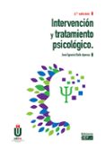 INTERVENCION Y TRATAMIENTO PSICOLOGICO (2 ED.) di BAILE AYENSA, JOSE IGNACIO 