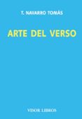 ARTE DEL VERSO de NAVARRO TOMAS, T. 