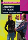 ADOPCIONES SIN RECETAS: DIFERENTES MANERAS DE VIVIR LA ADOPCION di PANCHON IGLESIAS, CARME 