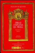 OBRAS COMPLETAS EN PROSA (VOL.IV;T.II): TRATADOS MORALES di QUEVEDO, FRANCISCO DE 