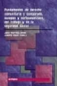 FUNDAMENTOS DE DERECHO COMUNITARIO di VV.AA. 