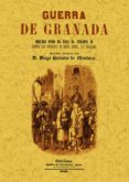 GUERRA DE GRANADA (FACSIMIL) de HURTADO DE MENDOZA, DIEGO 
