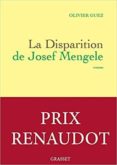 LA DISPARITION DE JOSEF MENGELE di GUEZ, OLIVIER 