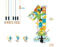 Portada de Música 1º Educacion Primaria Superpixepolis Ed 2017