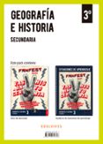 Portada de Proyecto: Fanfest. Geografía e Historia 3 Secundaria [Navarra]. Libro del alumnado + Cuaderno