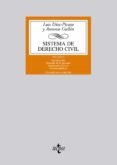 SISTEMA DE DERECHO CIVIL: VOLUMEN I: INTRODUCCION.DERECHO DE LA PERSONA. AUTONOMIA PRIVADA.PERSONA JURIDICA (12) de DIEZ-PICAZO, LUIS 