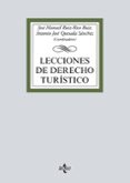 LECCIONES DE DERECHO TURSTICO de RUIZ-RICO RUIZ, JOSE MANUEL 