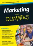 MARKETING PARA DUMMIES de ANDRES, PATRICIA DE 