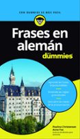 FRASES EN ALEMN PARA DUMMIES de CHRISTENSEN, PAULINA  FOX, ANNE 
