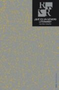 QUE ES UN GENERO LITERARIO? de SCHAEFFER, JEAN-MARIE 