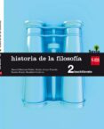 Portada de Historia de la Filosofia. 2 Bachillerato. Savia 2016