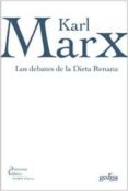 LOS DEBATES DE LA DIETA RENANA de MARX, KARL 