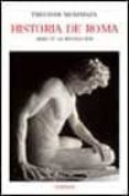 HISTORIA DE ROMA (LIBRO IV): LA REVOLUCION di MOMMSEN, THEODOR 