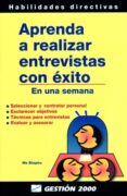APRENDA A REALIZAR ENTREVISTAS CON EXITO REVISTAS;  EVALUAR Y ASESORAR di SHAPIRO, MO 