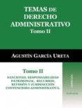 TEMAS DE DERECHO ADMINISTRATIVO, TOMO II di GARCIA URETA, AGUSTIN 