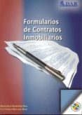 FORMULARIOS DE CONTRATOS INMOBILIARIOS de MARTINEZ MAS, FRANCISCO 