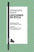 LECCIONES DE ETICA de KANT, IMMANUEL 