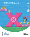 Portada de Matematiques 4º Educacion Primaria Construim Mons