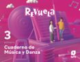 Portada de Música 3º Educacion Primaria Cuaderno Proyecto Revuela Andalucía Ed 20