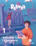 Portada de Llengua 1º ESO Projecte Revuela Comunidad Valenciana Ed 2022