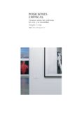POSICIONES CRITICAS: ENSAYOS SOBRE LAS POLITICAS DE ARTE Y LA IDE NTIDAD di CRIMP, DOUGLAS 