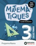 Portada de Matemàtiques 3º Educacio Primaria Raona Catalunya / Illes Balears In