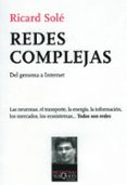 REDES COMPLEJAS de SOLE, RICARD 
