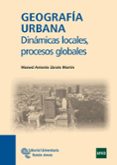 GEOGRAFIA URBANA de ZARATE MARTIN, MANUEL ANTONIO 