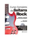 CURSO COMPLETO DE GUITARRA ROCK (INCLUYE CD) de CAPONE, PHIL 