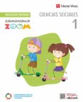 Portada de Ciencias Sociales 1. Libro y actividades de bienvenida (Comunidad Zoom)
