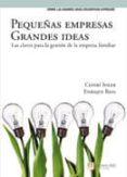 PEQUEAS EMPRESAS. GRANDES IDEAS de REIG, ENRIQUE 