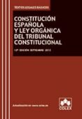 CONSTITUCION ESPAOLA Y TRIBUNAL CONSTITUCIONAL (12 ED.) di VV.AA