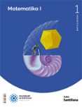 Portada de 1Batx Matematika I Munduak Eraikitzen Ed 2022
