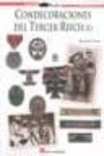 CONDECORACIONES DEL TERCER REICH (VOL. 1) de TORRES, GREGORIO 