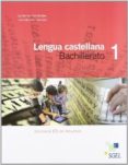 Portada de Lengua castellana 1 Bachillerato. Libro del alumno