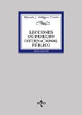 LECCIONES DE DERECHO INTERNACIONAL PUBLICO (6 ED.) de RODRIGUEZ CARRION, ALEJANDRO 