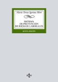 SISTEMA DE PREVENCION DE RIESGOS LABORALES (5 ED.) de IGARTUA MIRO, MARIA TERESA 