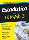ESTADSTICA PARA DUMMIES di RUMSEY, DEBORAH J. 