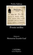 POESIA INEDITA de SALINAS, PEDRO 