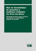 PLAN DE CONTABILIDAD DE PEQUEAS Y MEDIANAS ENTIDADES SIN FINES L UCRATIVOS di VV.AA