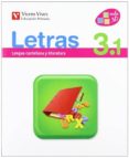 LETRAS 3 LIBRO 1, 2 Y 3 TERCERO DE PRIMARIA di VV.AA. 