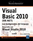VISUAL BASIC 2010 de GROUSSARD, THIERRY 