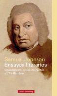 ENSAYOS LITERARIOS de JOHNSON, SAMUEL 