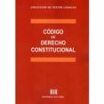 CDIGO DE DERECHO CONSTITUCIONAL di EZCURRA, MIGUEL 