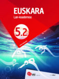 Portada de EKI LH 5. Euskara 5. Lan-koadernoa 5.2