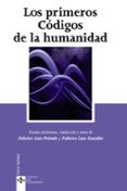 LOS PRIMEROS CODIGOS DE LA HUMANIDAD de LARA PEINADO, FEDERICO 